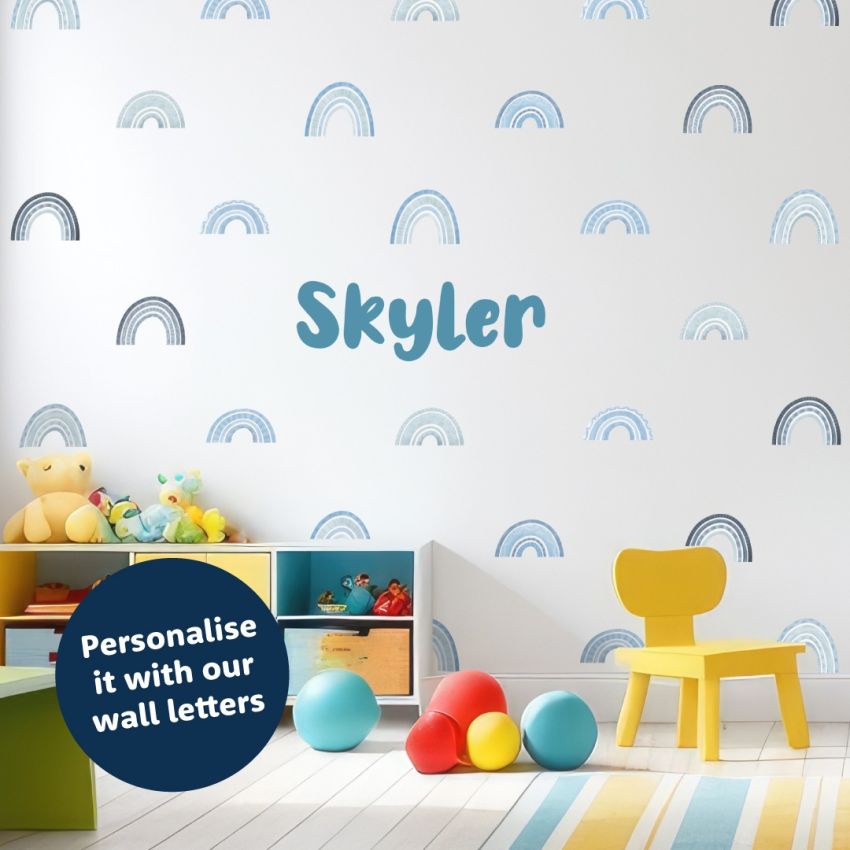 Boho Rainbow Wall Stickers product preview image