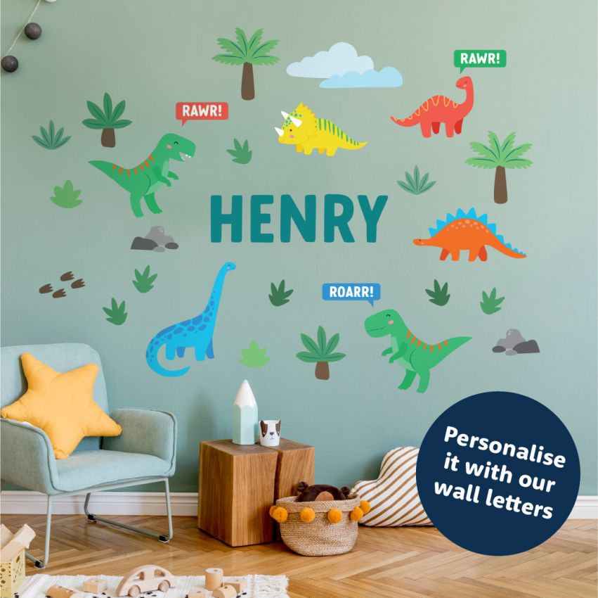 Dinosaur Wall Stickers product preview image