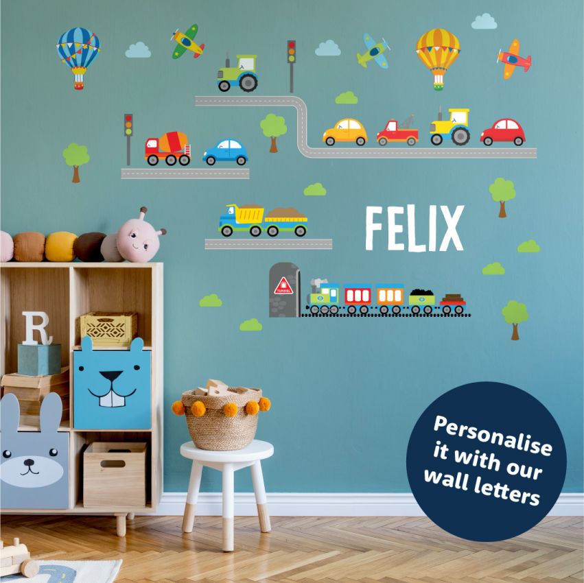 Transport Wall Stickers product preview image