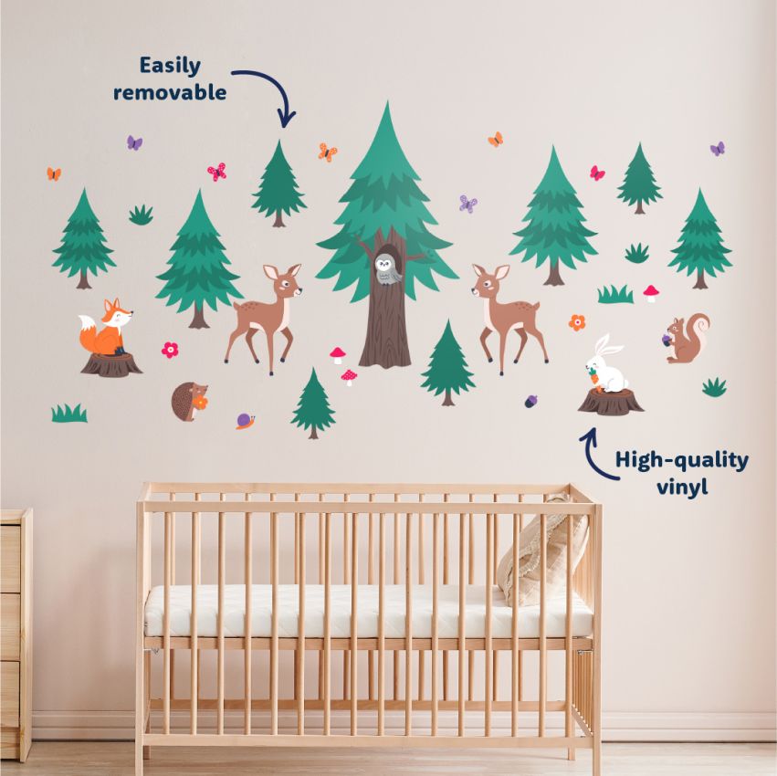 Woodland Wall Stickers product preview image