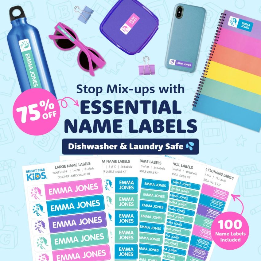 Classic Essential Name Labels Value Kit product preview image