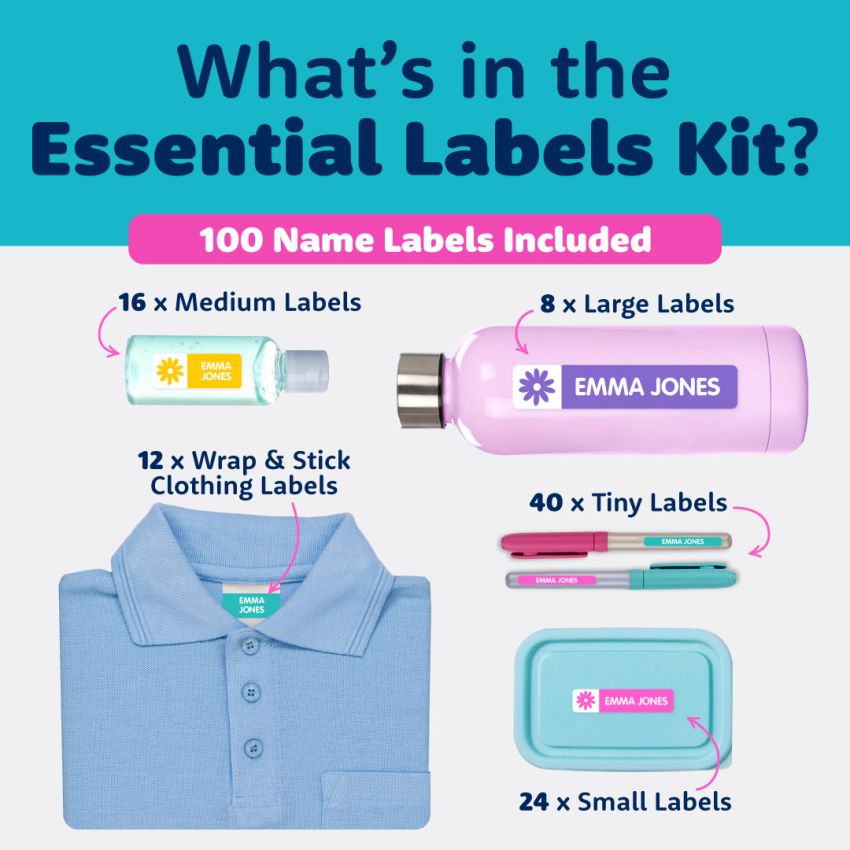 Classic Essential Name Labels Value Kit product preview image