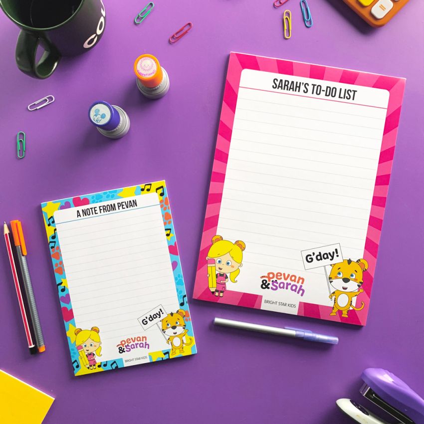 Pevan & Sarah Notepads product preview image