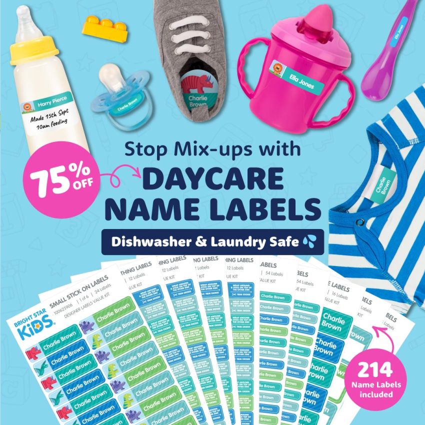 Daycare Name Labels Value Kit product preview image