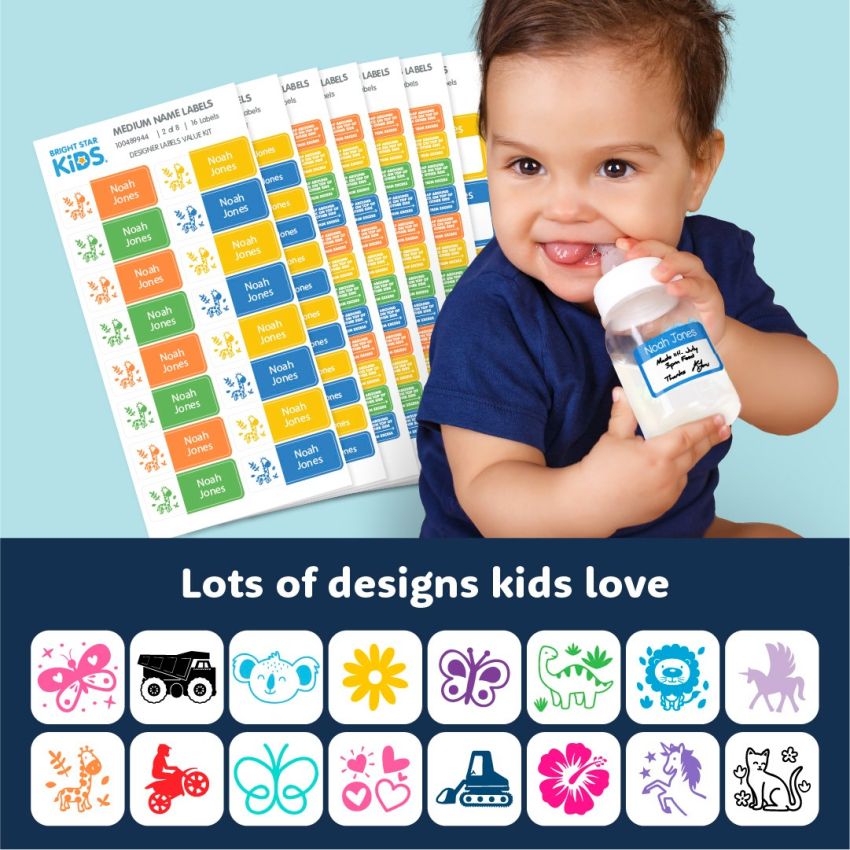 Classic Daycare Name Labels Value Kit product preview image