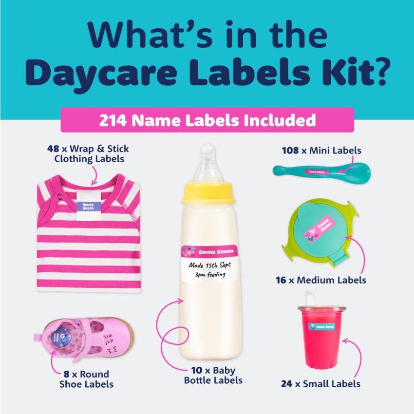 Daycare Name Labels Value Kit product preview image