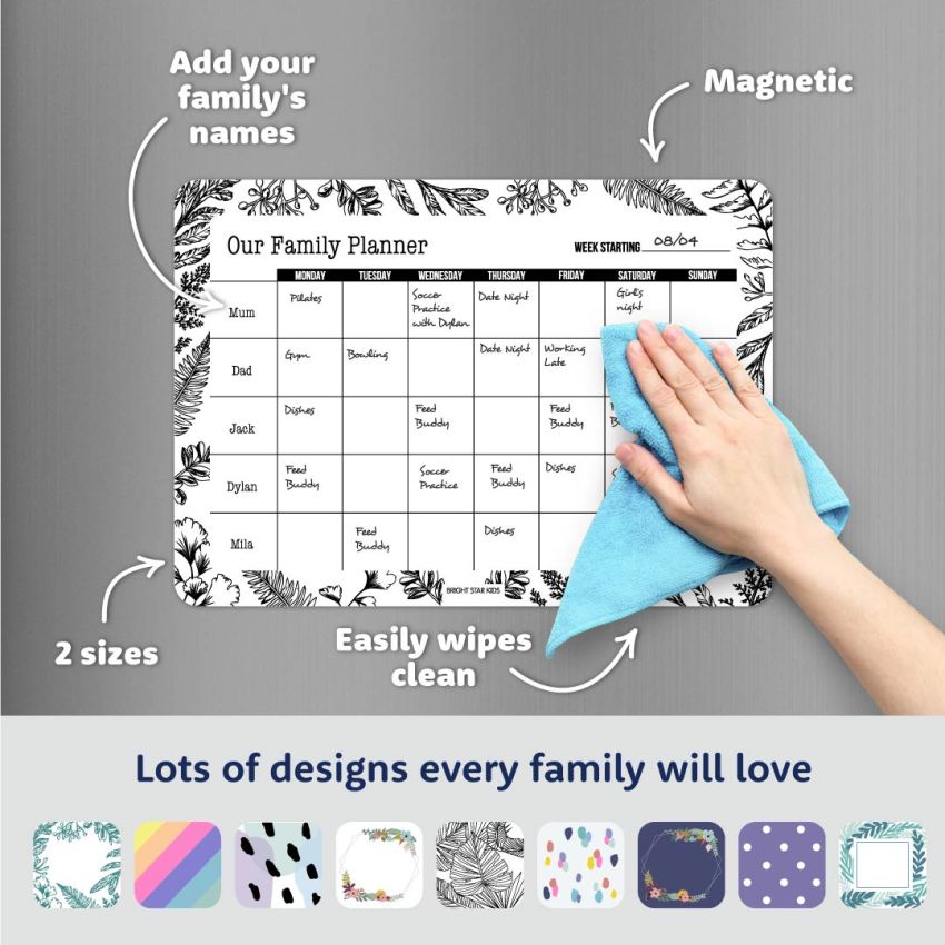Dry Erase Family Planner product preview image
