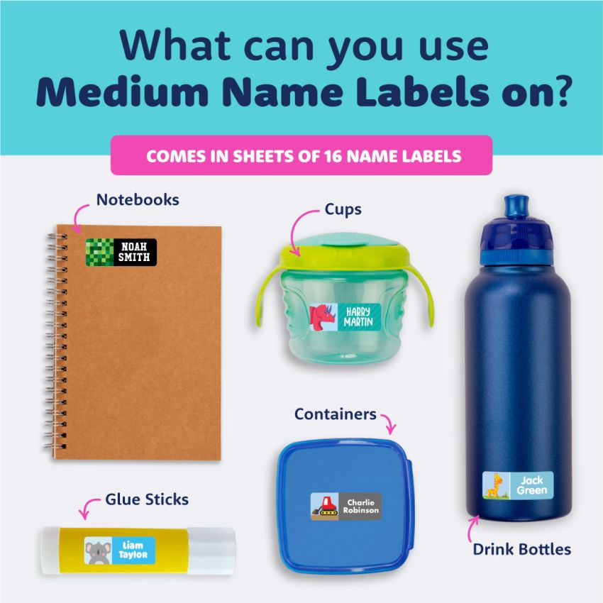Medium Name Labels product preview image