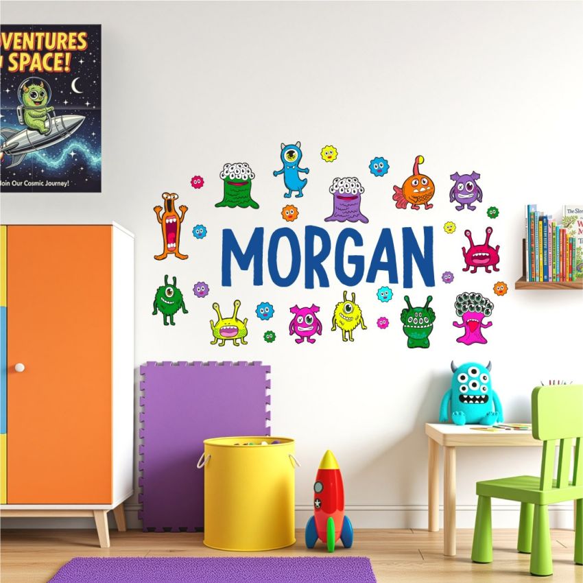 Monsters Wall Stickers gallery image №4