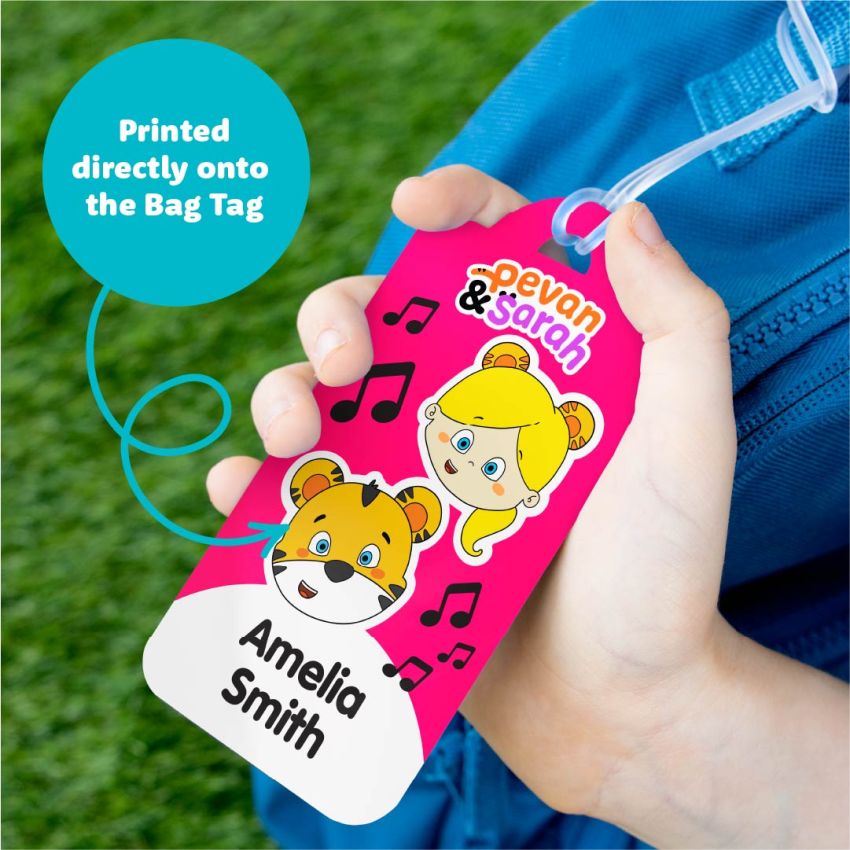 Pevan & Sarah Bag Tags product preview image