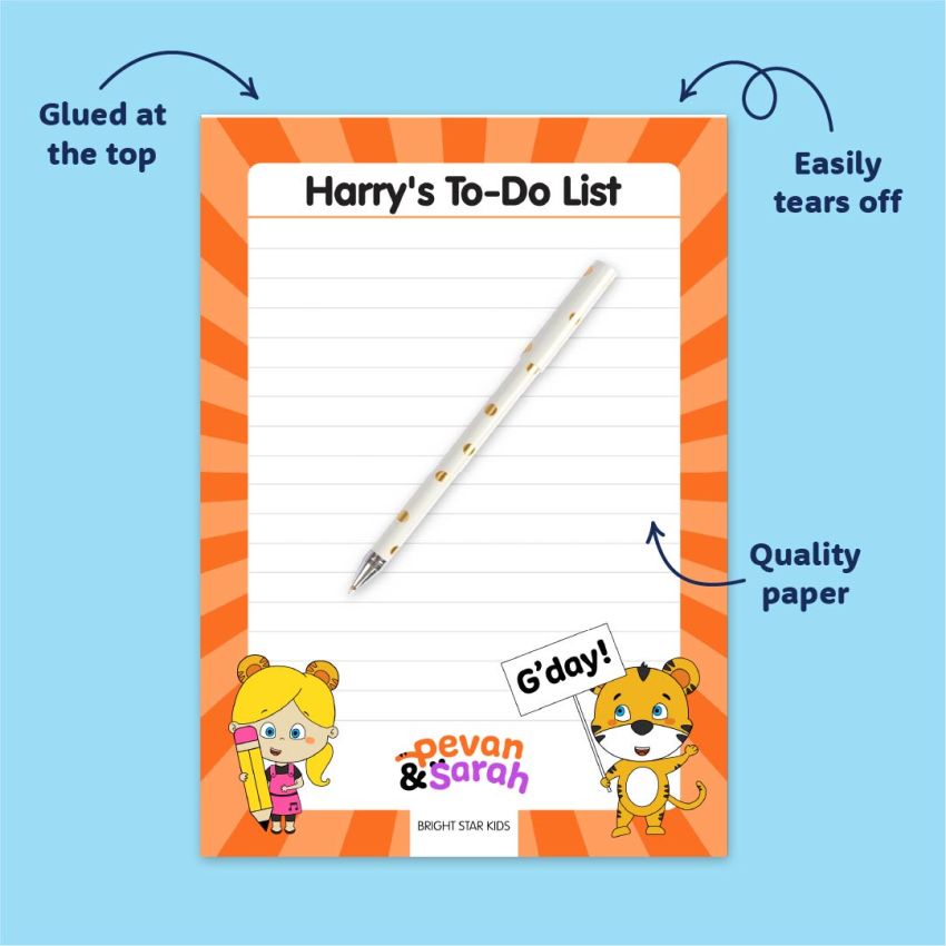 Pevan & Sarah Notepads product preview image