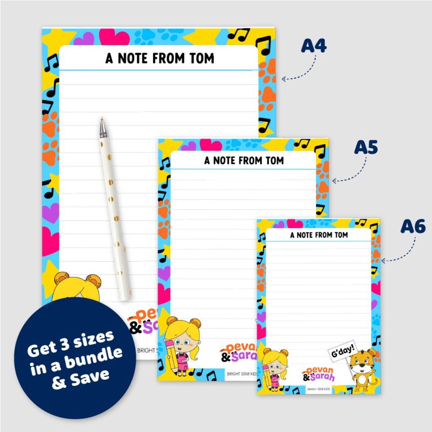 Pevan & Sarah Notepads product preview image