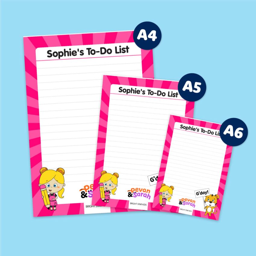 Pevan & Sarah Notepads product preview image
