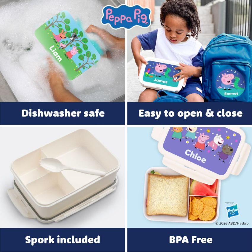 Peppa Pig Bento Lunch Box product preview image