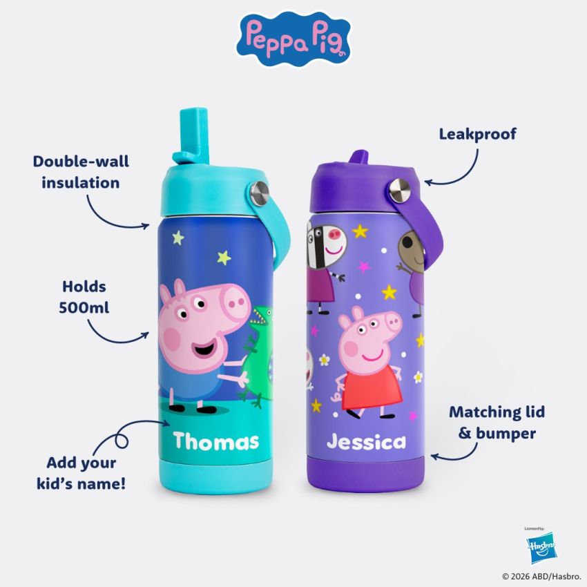 Peppa Pig Metal Drink Bottle product preview image