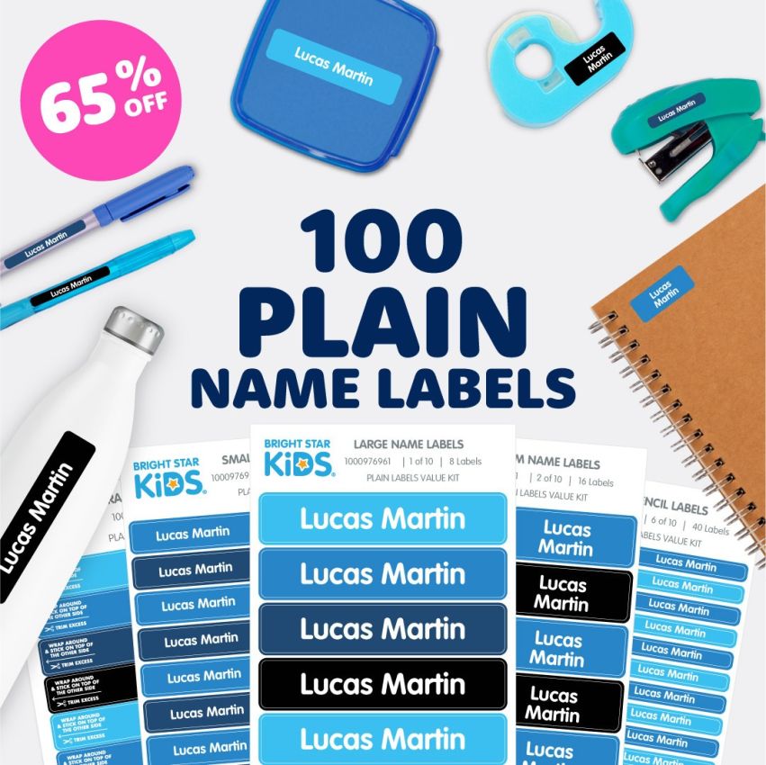 Plain Name Labels Value Kit product preview image