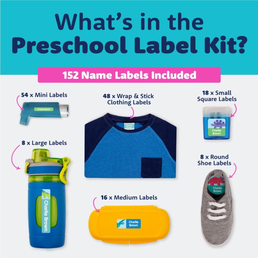 Preschool & Kindy Name Labels Value Kit product preview image