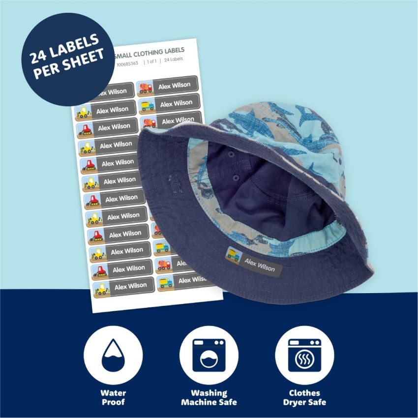 Small Clothing Name Labels product preview image