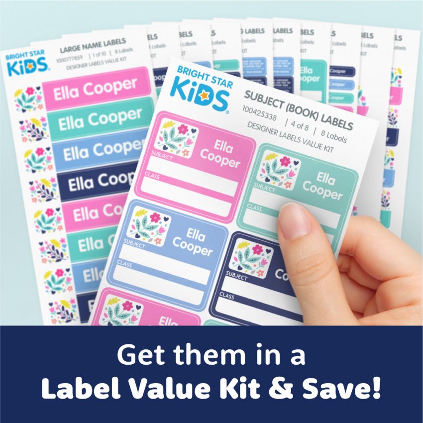 Subject (Book) Name Labels product preview image