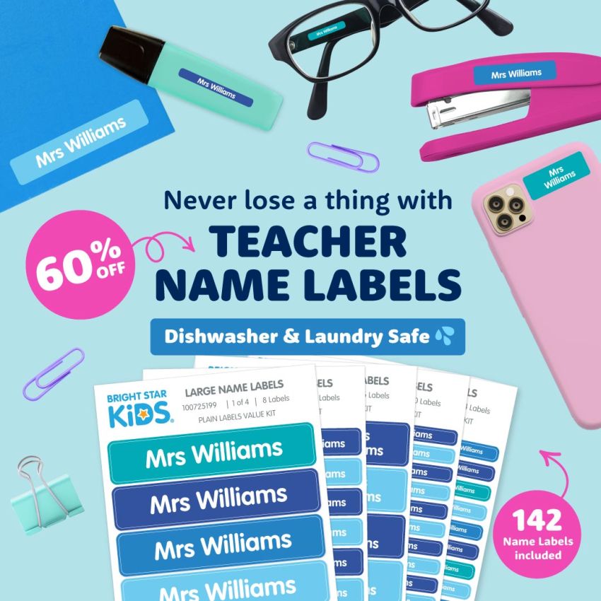 Teacher Name Labels Value Kit product preview image