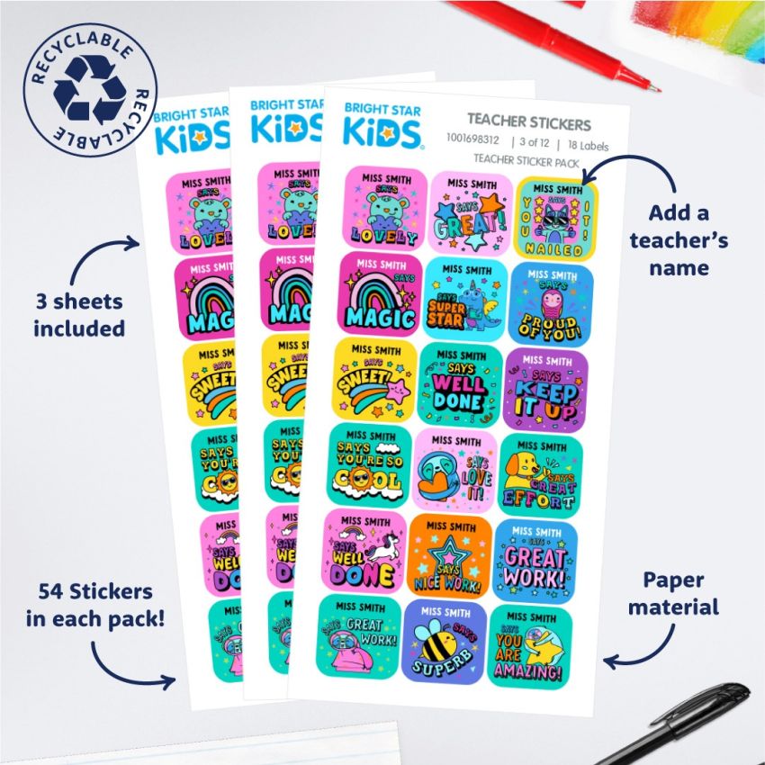 Teacher Sticker Pack product preview image