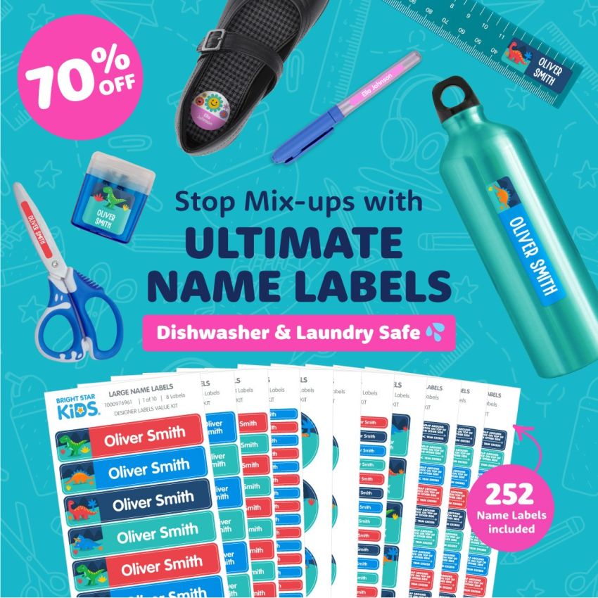 Ultimate Sticker Name Labels Kit product preview image