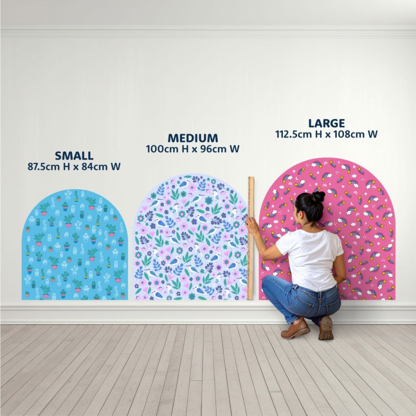 Wide Patterned Arch Wall Stickers product preview image